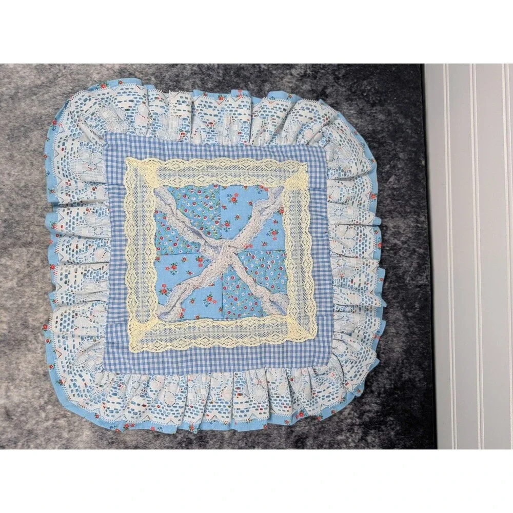 Vtg Hand Quilted 12